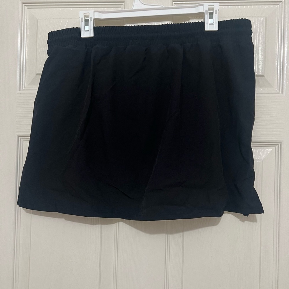 NWT Kona Sol Black High Waist Coverage Swim Skirt Bottoms. Size XL - Picture 3 of 6